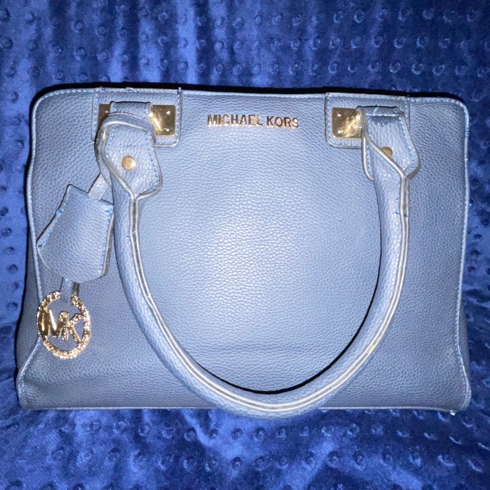 Michael Kors Navy Blue Handbag